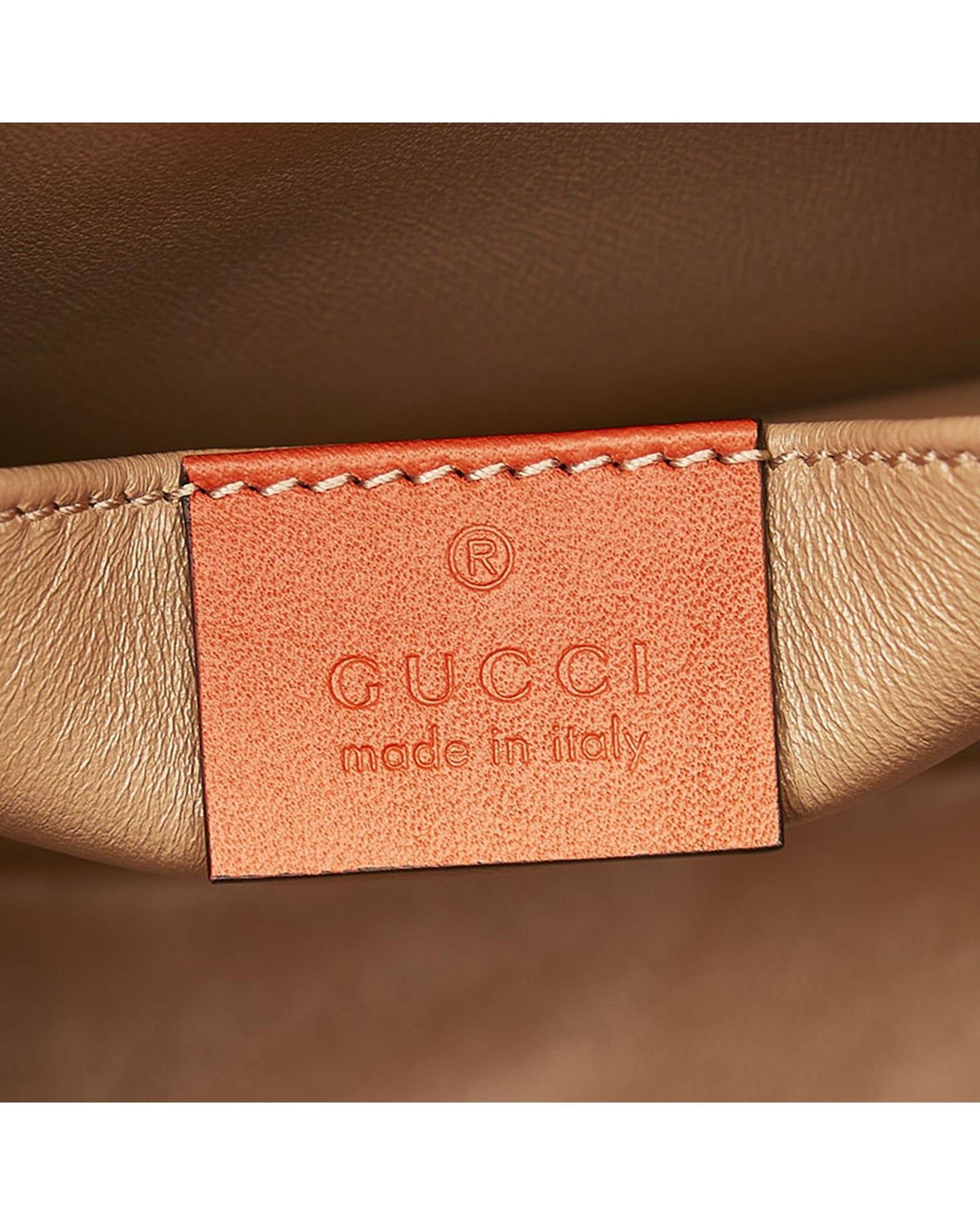 Gucci Women's Small Ophidia Shoulder Bag in Orange in Orange