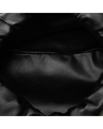 Bottega Veneta Women's Black Chain Shoulder Bag - Excellent Condition in Black