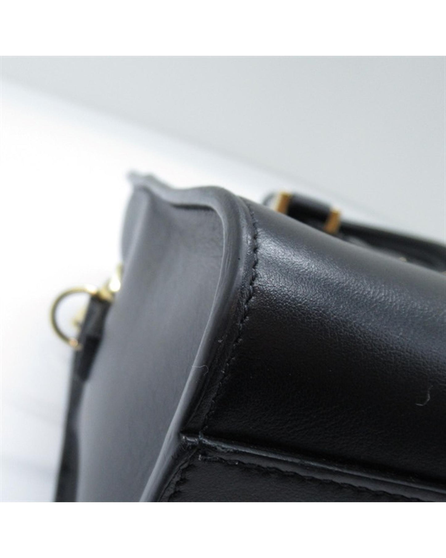 Yves Saint Laurent Women's YSL Monogram Leather Baby Cabas Bag in Black in Black