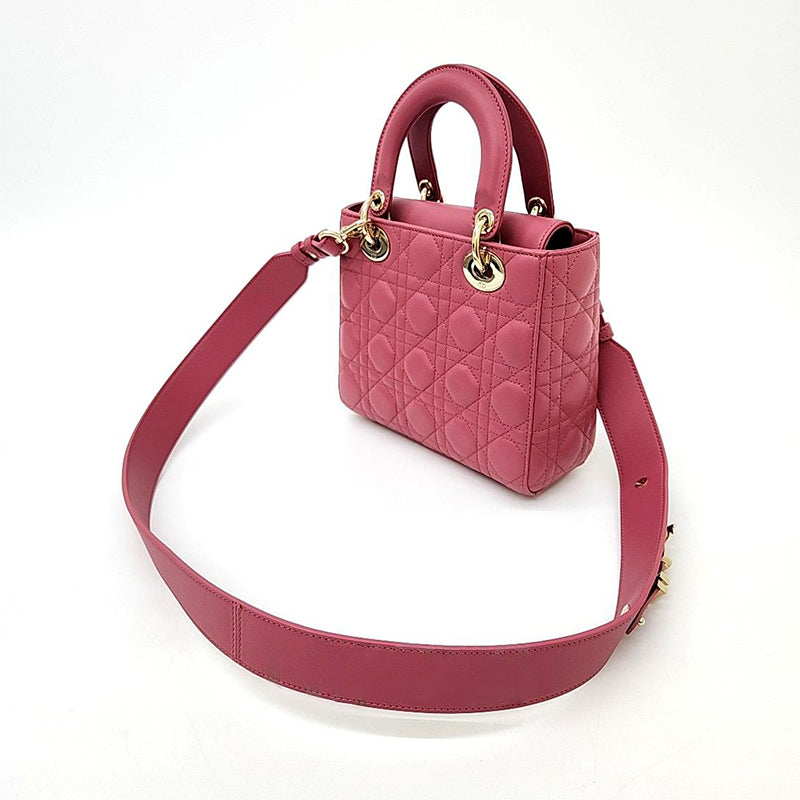 Dior Christian  Cannage Ladybag Small M0538