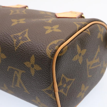 Louis Vuitton Monogram Mini Speedy Hand Bag M41534 Lv Auth 26741a
