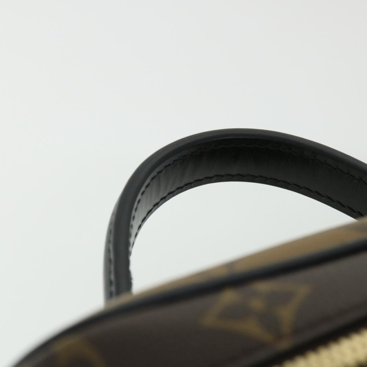 Louis Vuitton Monogram Reverse Vanity Nvpm Hand Bag 2way M45165 Lv Auth 32451a