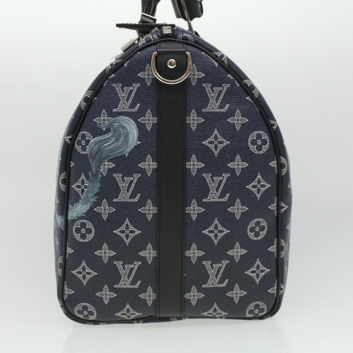 Louis Vuitton Monogram Savanna Keepall Bandouliere 45 Boston M54129 Auth 33473a