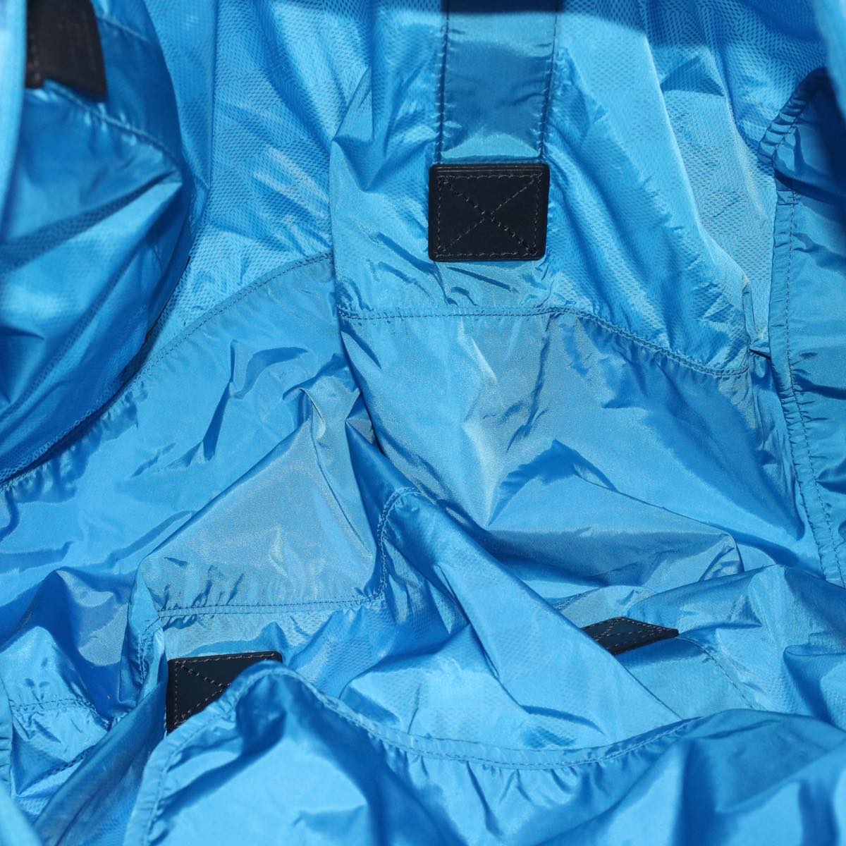 Louis Vuitton Damier Aventure Plat Ktical Bag Nylon Blue M97057 Lv Auth 47820a