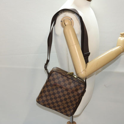 Louis Vuitton Damier Ebene Olaf Pm Shoulder Bag N41442 Lv Auth 49964