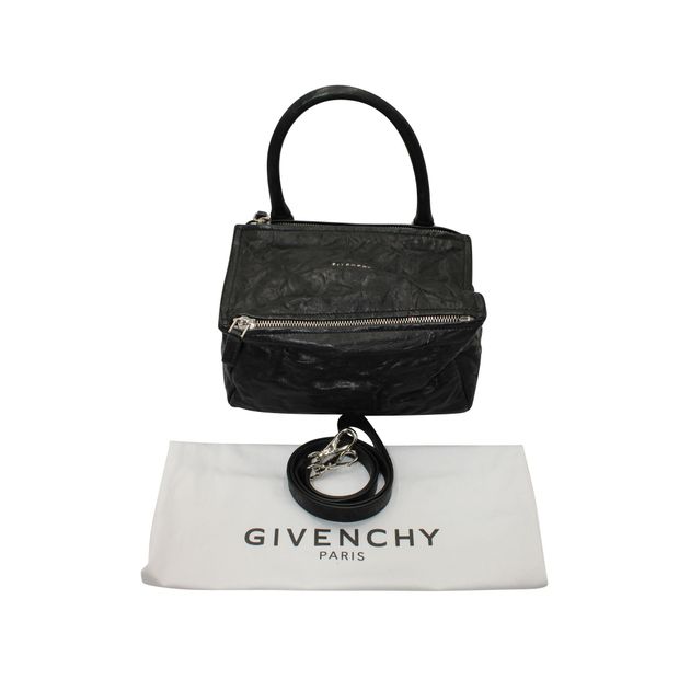 Givenchy Pandora Medium Bag in Black Leather