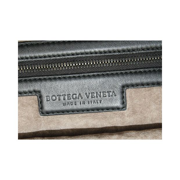 Bottega Veneta Large Veneta Hobo Bag in Black Watteau Intrecciato Nappa Leather
