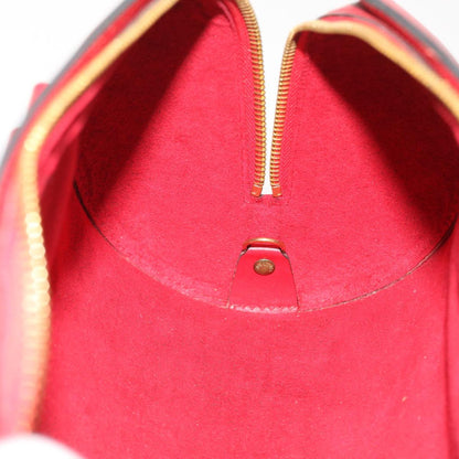Louis Vuitton Epi Soufflot Hand Bag Red M52227 Lv Auth 55060