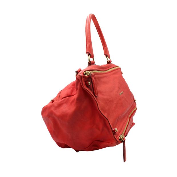 Givenchy Pandora Medium Bag in Red Leather