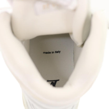 Louis Vuitton Trainer Sneakers Leather High Cut White 1a5a0d Lv Auth Ak173a