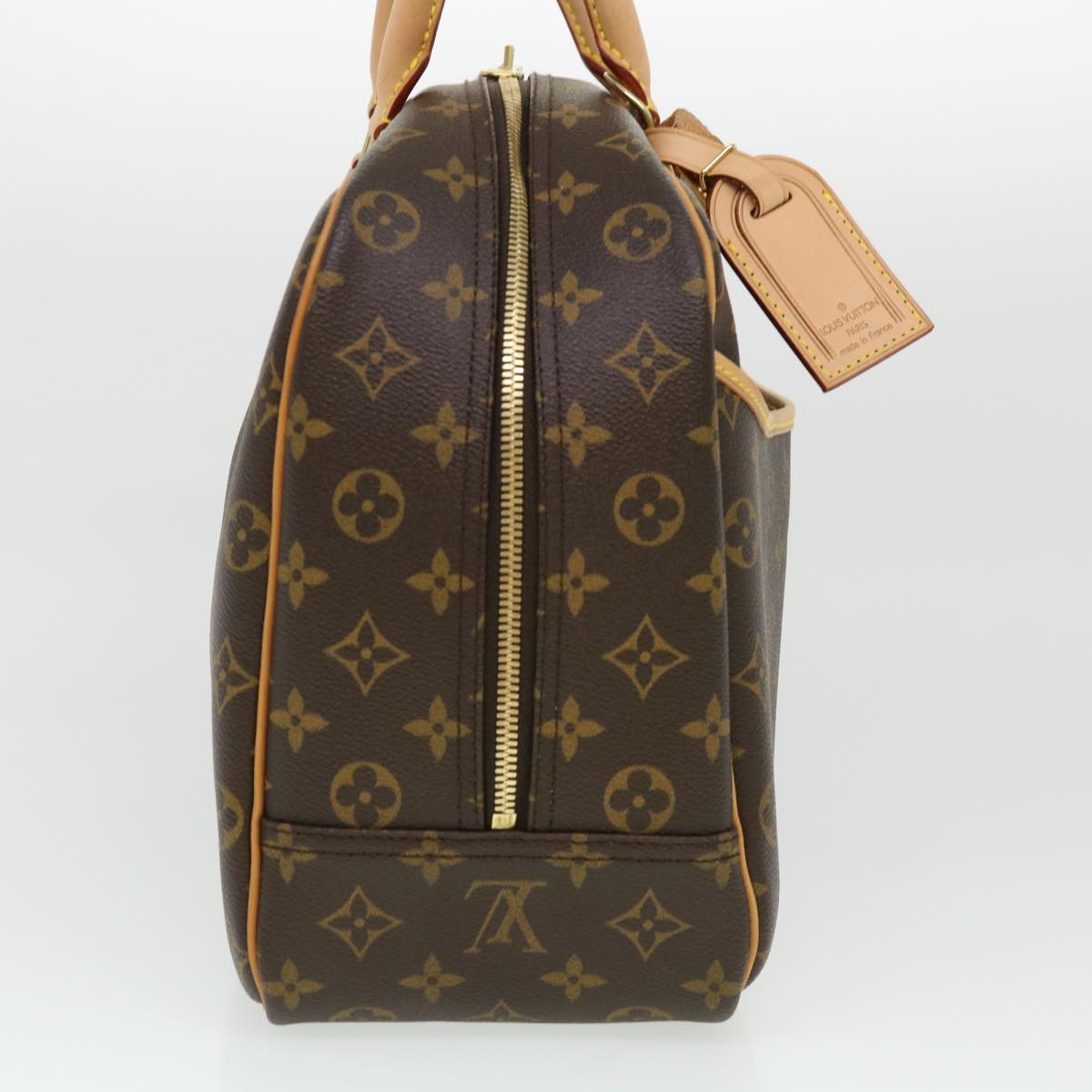 Louis Vuitton Monogram Deauville Hand Bag M47270 Lv Auth Am4015