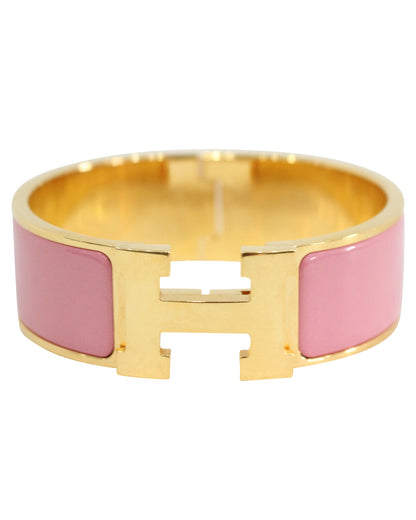 Bracelet Clic Clac H In Pink