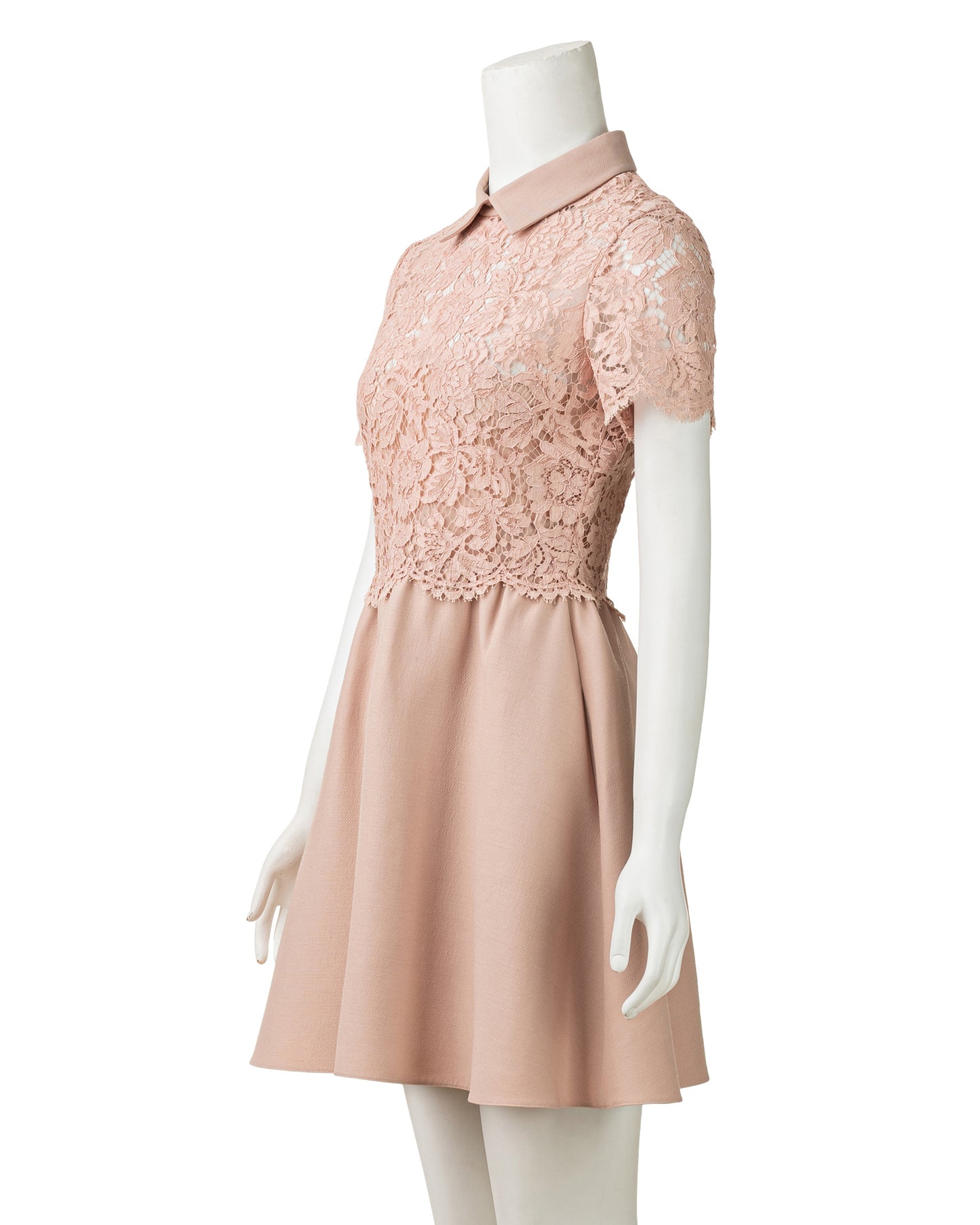 Dusty Pink Smock Dress