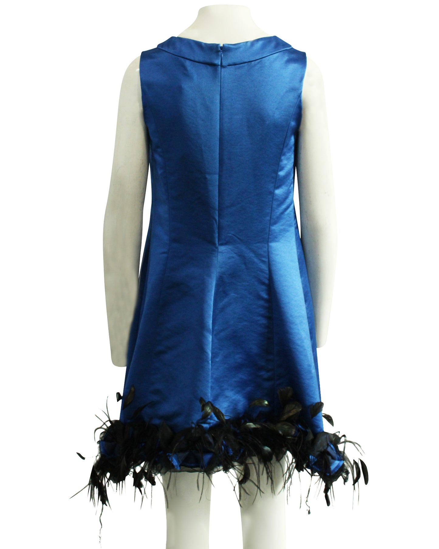Feather Sleeveless Dress