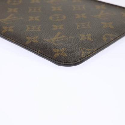 Louis Vuitton Monogram Neverfull Mm Pouch Accessory Pouch Mimosa Lv Auth Ep1100