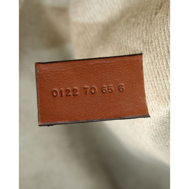 Chloe Medium Kayan Cutout Tote Bag in Brown Leather
