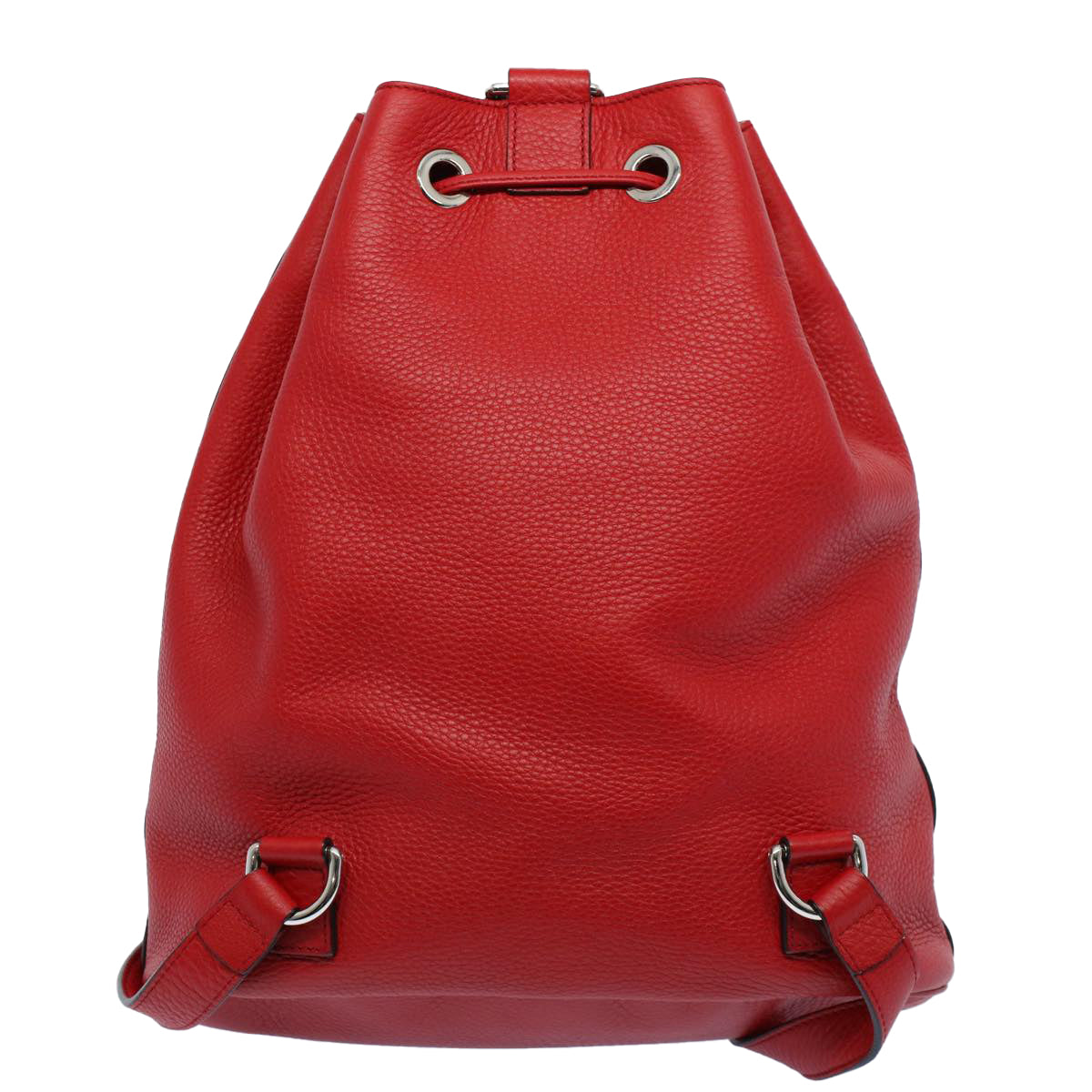 Gucci Soho Backpack Leather Red 368588 Auth Fm2801