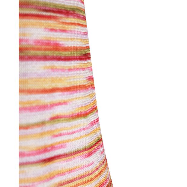 MISSONI Multicolor Print Striped Summer Top