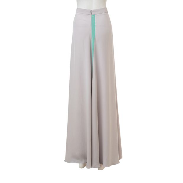 Roksanda Ilincic Lavendar Selwood Silk-Crepe Maxi Skirt