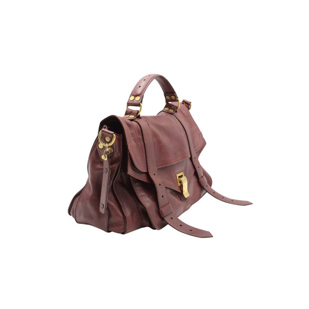 Proenza Schouler Burgundy Ps1 Medium Shoulder Bag