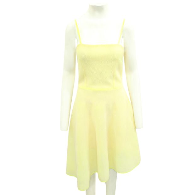 Dior Neon Mesh A-Line Dress