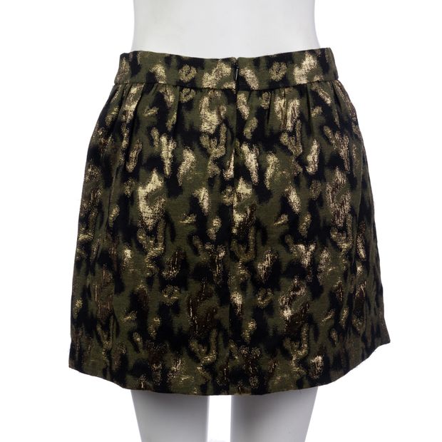 CONTEMPORARY DESIGNER Printed Mini Skirt