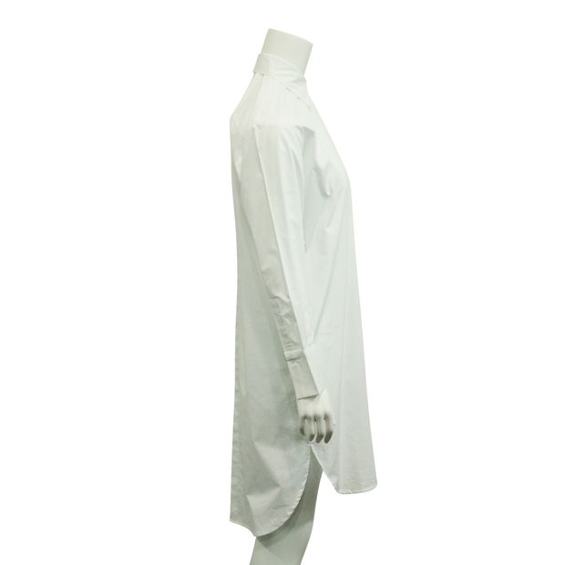 Contemporary Designer Dkny Long-Sleeve Longline Shirt