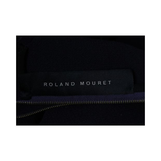 Roland Mouret Dark Purple Mid Length Dress