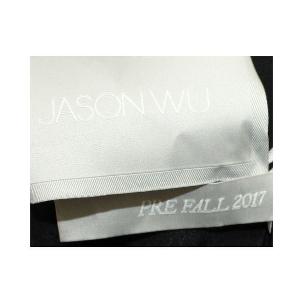 Jason Wu Elegant Evening Dress With Open Back Pre Fall 2017