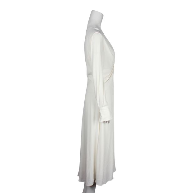 EQUIPMENT Ivory Faun Dress