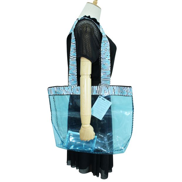 Missoni Beachwear Transparent Tote Bag