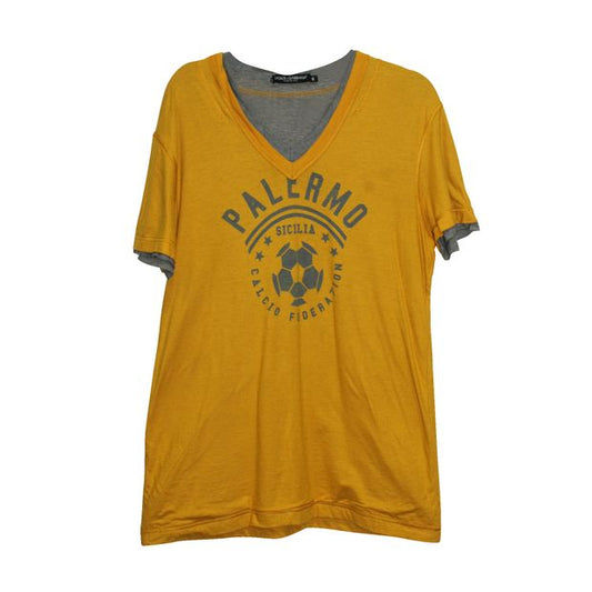 DOLCE & GABBANA Yellow T-Shirt