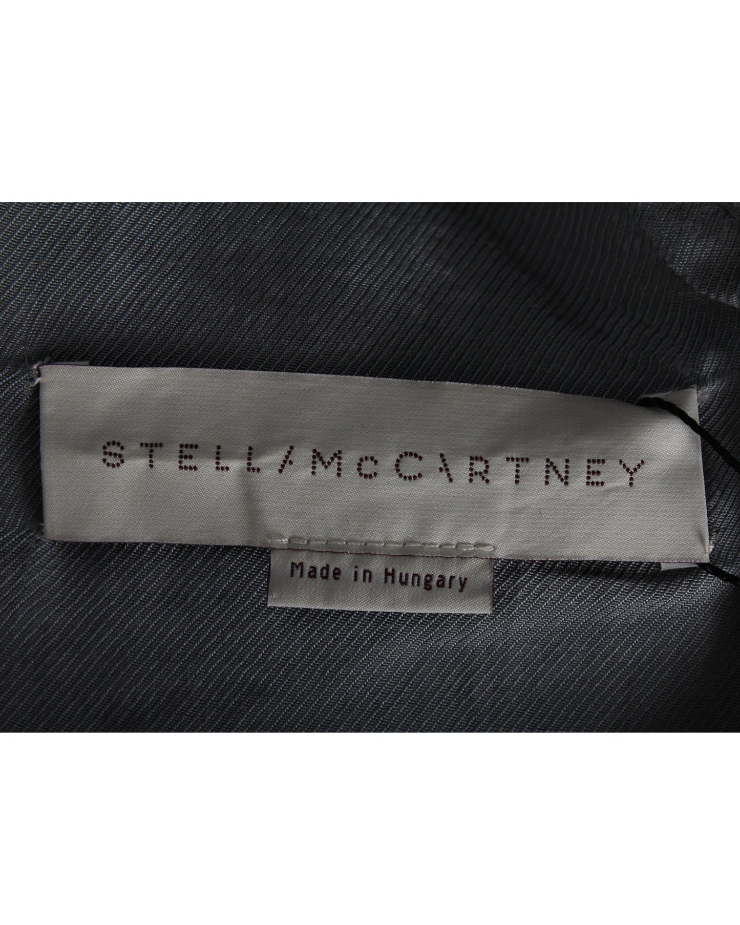 Stella Mccartney Light Grey Checked Office Dress