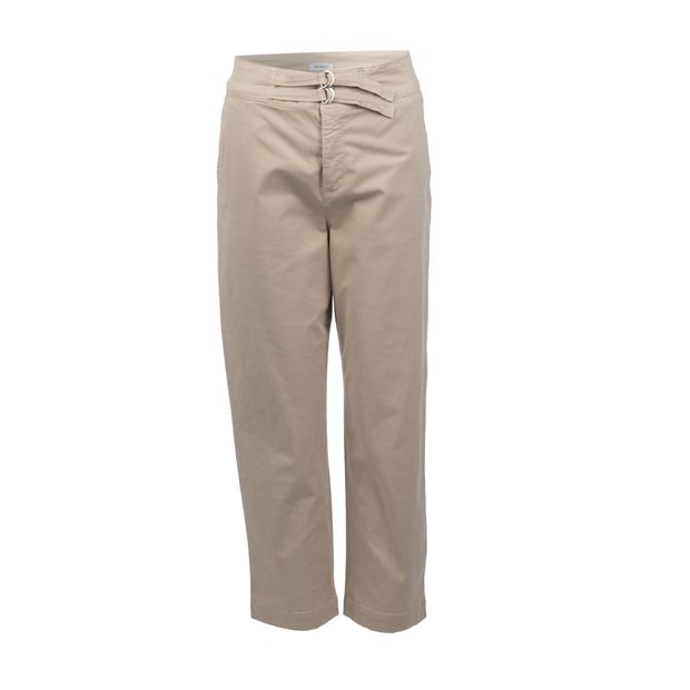 CONTEMPORARY DESIGNER Buckle Detail Wide Legged Trousers