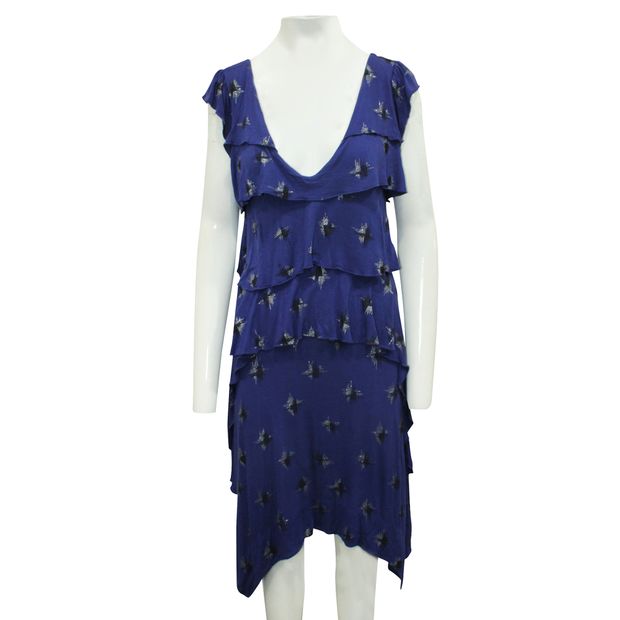 CONTEMPORARY DESIGNER Blue Casual Dress