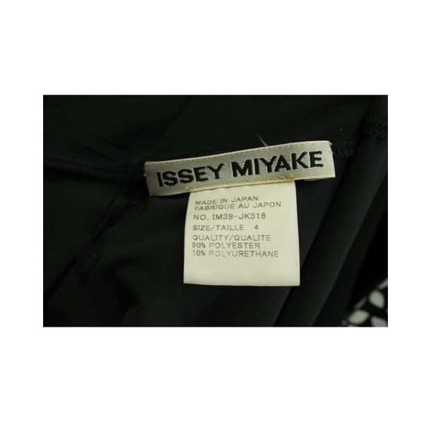 Issey Miyake Asymmetrical Black Top