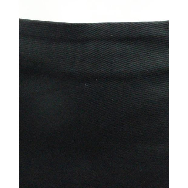 REFORMATION Mini Black Skirt