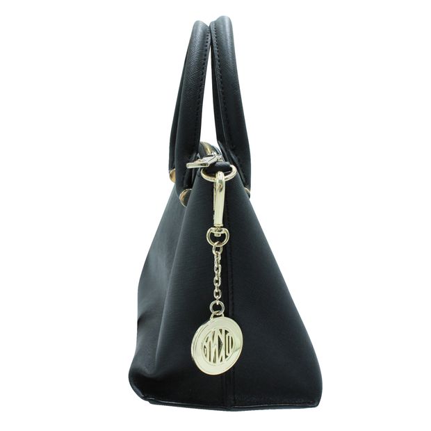 Contemporary Designer Small Black Hand Bag