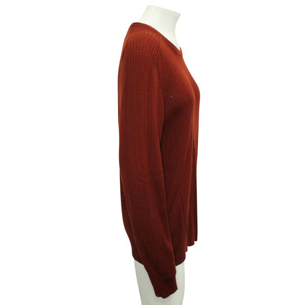 CONTEMPORARY DESIGNER Brown Wool Sweater