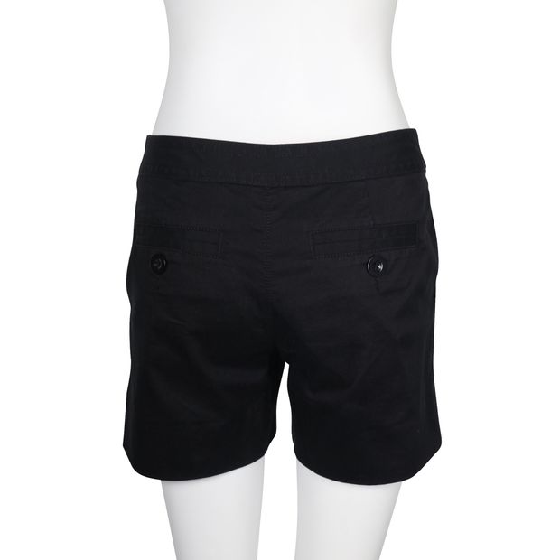CONTEMPORARY DESIGNER Black Cotton Shorts
