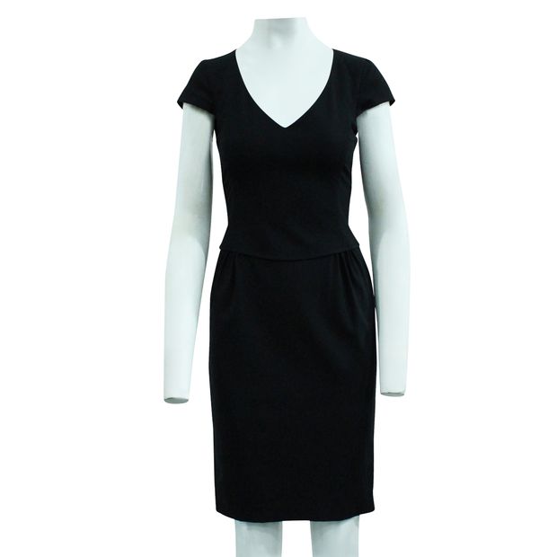 Hugo Boss Short Sleeve Little Black Dress