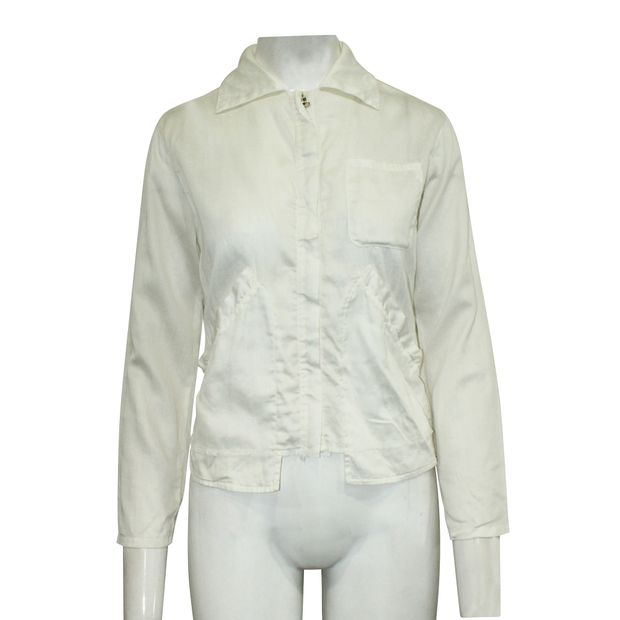 Maison Martin Margiela White Shirt With Pockets