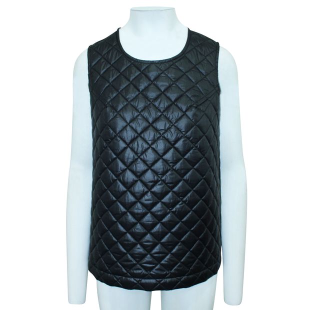 COMME DES GARCONS Quilted Black Top