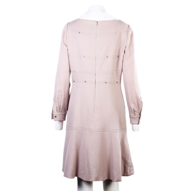 VALENTINO Studs Bell Sleeves Dress