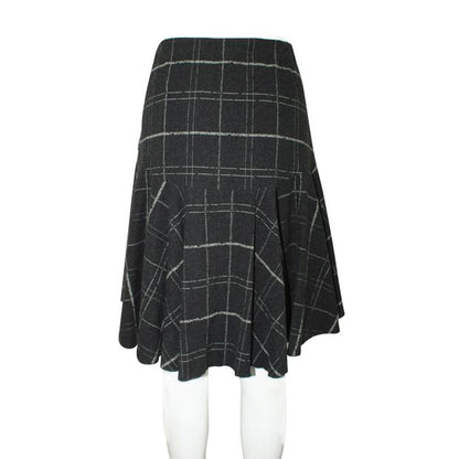 LANVIN Asymmetric Wool Skirt