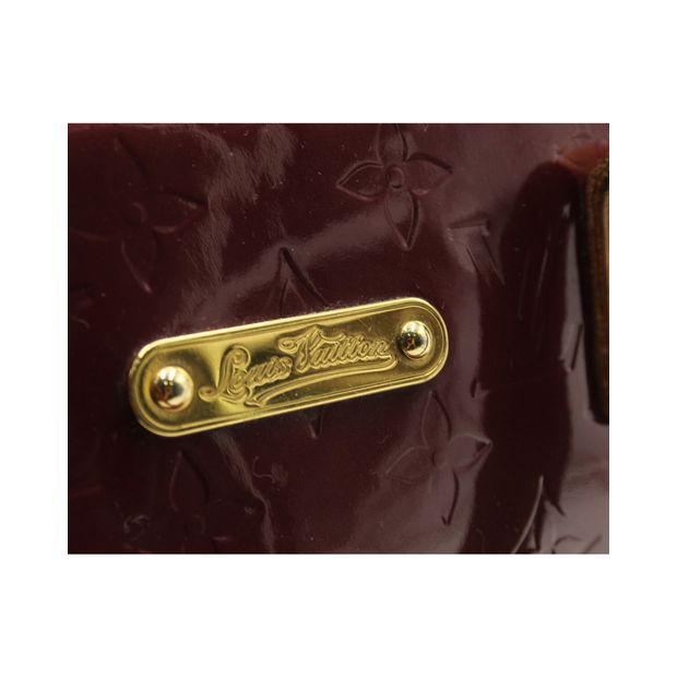 Louis Vuitton Burgundy Monogram Vernis Bellevue Pm Bag