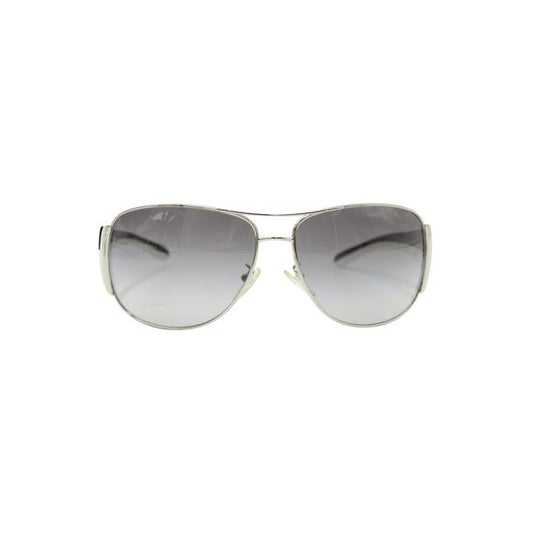 Black & White Aviator Sunglasses