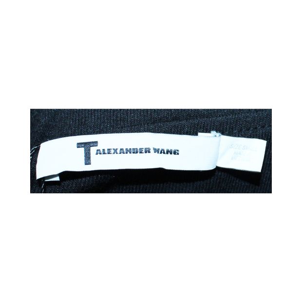 T BY ALEXANDER WANG Mesh Black Skirt