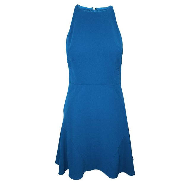 CONTEMPORARY DESIGNER Sea Blue Sleeveless Dress