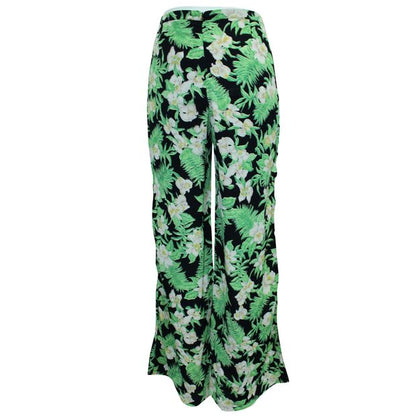 REFORMATION Green Floral Pants